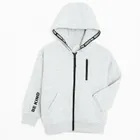 Cool Club, Hanorac cu gluga pentru baieti, cu fermoar, calduros, gri melanj