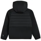 Cool Club, Hanorac cu gluga pentru baieti, cu fermoar, calduros, negru