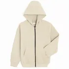 Cool Club, Hanorac cu gluga pentru baieti, cu fermoar, maro