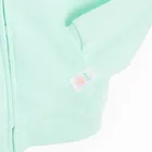 Cool Club, Hanorac cu gluga pentru fete, cu fermoar, calduros, menta verde