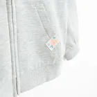 Cool Club, Hanorac cu gluga pentru fete, cu fermoar, cu fermoar, gri melanj