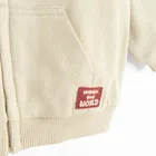 Cool Club, Hanorac pentru baieti, cu fermoar, bej