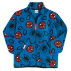 Cool Club, Hanorac pentru baieti, cu fermoar, polar, albastru, imprimeu Spider-Man
