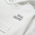 Cool Club, Hanorac pentru baieti, ecru, imprimeu Real champ
