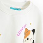 Cool Club, Hanorac pentru fete, alb, imprimeu Squishmallows