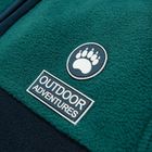 Cool Club, Hanorac polar cu gluga si fermoar pentru baieti, bleumarin-verde