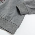 Cool Club, Hanorac subtire pentru baieti, oversize, gri melanj, imprimeu Harry Potter