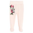 Cool Club, Pantaloni cu botosei pentru fete, mix, imprimeu Minnie Mouse, set, 2 buc.