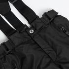 Cool Club, Pantaloni de schi pentru baieti, gri inchis, cu bretele