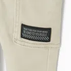 Cool Club, Pantaloni din material textil pentru baieti, jogger, bej