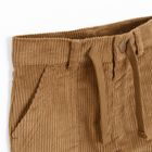 Cool Club, Pantaloni din material textil pentru baieti, maro