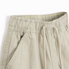 Cool Club, Pantaloni din material textil pentru baieti, wide leg, bej