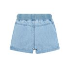 Cool Club, Pantaloni scurti de blugi pentru baieti, denim, imprimeu Hello ocean