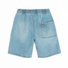 Cool Club, Pantaloni scurti de blugi pentru baieti, loose fit, albastru
