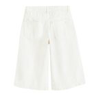 Cool Club, Pantaloni scurti de blugi reglabili pentru fete, wide, alb
