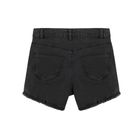 Cool Club, Pantaloni scurti din denim pentru fete, negri