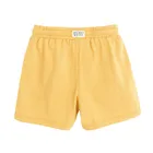 Cool Club, Pantaloni scurti pentru baieti, galben, imprimeu Mickey Mouse