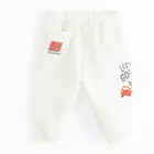 Cool Club, Pantaloni trening pentru baieti, alb, imprimeu Cars