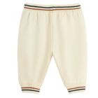 Cool Club, Pantaloni trening pentru baieti, ecru