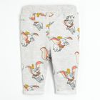 Cool Club, Pantaloni trening pentru baieti, gri, imprimeu Dumbo