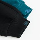 Cool Club, Pantaloni trening pentru baieti, negru, turcoaz, set, 2 buc.