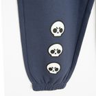 Cool Club, Pantaloni trening pentru baieti, oversize, albastru, imprimeu Brawl Starss