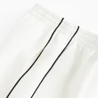 Cool Club, Pantaloni trening pentru fete, wide leg, alb