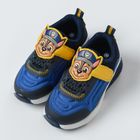 Cool Club, Pantofi sport pentru baieti, albastru, talpa cu leduri, imprimeu Paw Patrol