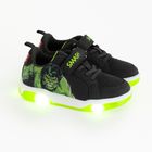 Cool Club, Pantofi sport pentru baieti, gri, imprimeu Marvel Super Heroes