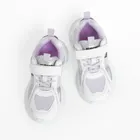 Cool Club, Pantofi sport pentru fete, alb-violet, imprimeu Kuromi