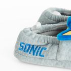 Cool Club, Papuci de casa pentru baieti, gri, imprimeu Sonic the Hedgehog
