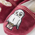 Cool Club, Papuci de casa pentru fete, bordo, imprimeu Harry Potter