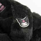 Cool Club, Papuci de casa pentru fete, negru, imprimeu Kuromi