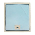 Cool Club, Patura pentru bebelusi, bleu, imprimeu ursulet, 80-90 cm
