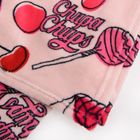 Cool Club, Patura pentru fete, roz, imprimeu Chupa Chups, 130-160 cm