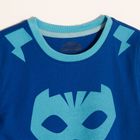 Cool Club, Pijama pentru baieti, albastru, imprimeu PJ Masks