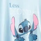Cool Club, Pijama pentru fete, albastru, imprimeu Lilo si Stitch