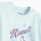 Cool Club, Pijama pentru fete, albastru, imprimeu Lilo si Stitch