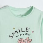 Cool Club, Pijama pentru fete, menta verde, imprimeu Peppa Pig