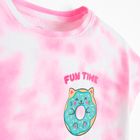 Cool Club, Pijama pentru fete, roz-alb