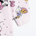 Cool Club, Pijama-salopeta pentru fete, roz, imprimeu Minnie Mouse
