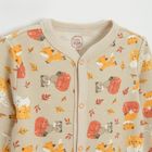 Cool Club, Pijama tip salopeta pentru baieti, bej