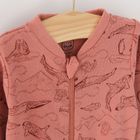 Cool Club, Pijama tip salopeta pentru baieti, bumbac organic, mix de culori, imprimeu animale acvatice, set 2 buc.