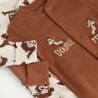 Cool Club, Pijama tip salopeta pentru baieti, mix, imprimeu Chip si Dale, set, 2 buc.