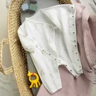 Cool Club, Pijama tip salopeta pentru bebelusi, alb