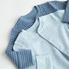 Cool Club, Pijama tip salopeta pentru bebelusi, albastru, set, 2 buc.