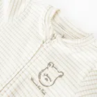 Cool Club, Pijama tip salopeta pentru bebelusi, bej, imprimeu Winnie the Pooh