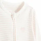 Cool Club, Pijama tip salopeta pentru fete, alb, set, 2 buc.