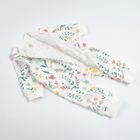 Cool Club, Pijama tip salopeta pentru fete, bumbac organic, ecru