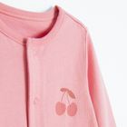 Cool Club, Pijama tip salopeta pentru fete, roz, set, 2 buc.